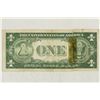 Image 2 : SHORT SNORTER 1935-A $1 SILVER CERTIFICATE TAPED