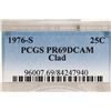 Image 3 : 1976-S WASHINGTON QUARTER PCGS PR69 DCAM