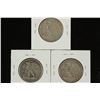 Image 2 : 1942,43 & 47 WALKING LIBERTY HALF DOLLARS