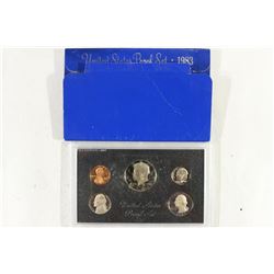 1983 US PROOF SET (WITH BOX)