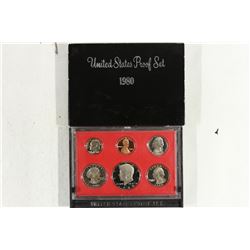 1980 US PROOF SET (WITH BOX)
