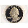 Image 1 : 1985-S WASHINGTON QUARTER PCGS PR69 DCAM