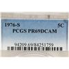 Image 3 : 1976-S JEFFERSON NICKEL PCGS PR69 DCAM