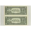 Image 2 : 2-2003-A $1 FRN'S LOW CONSECUTIVE SERIAL 'S UNC