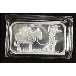 1 TROY OZ .999 FINE SILVER BAR SILVERTOWNE