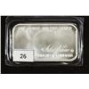 Image 2 : 1 TROY OZ .999 FINE SILVER BAR SILVERTOWNE