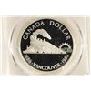 Image 1 : 1986 CANADA VANCOUVER SILVER DOLLAR PCGS PR69 DCAM