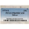 Image 3 : 1976-S WASHINGTON SILVER QUARTER PCGS PR69 DCAM