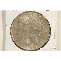 1923 PEACE SILVER DOLLAR UNC