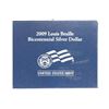 Image 3 : 2009-P LOUIS BRAILLE UNC SILVER DOLLAR