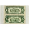 Image 2 : 1928-D & 1953 $2 US NOTES RED SEALS