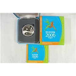 2006 AUSTRALIA $5 SILVER PROOF MELBOURNE