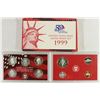 Image 2 : 1999 US SILVER PROOF SET (WITH BOX)