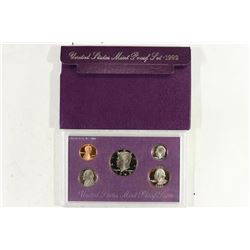 1992 US PROOF SET (WITH BOX)