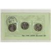 Image 2 : 1980 P/D/S SBA DOLLAR SOUVENIR SET WITH ENVELOPE