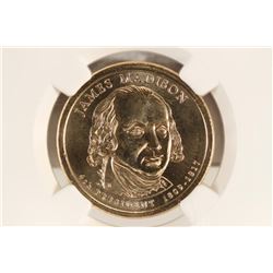 2007-P JAMES MADISON PRESIDENTIAL DOLLAR NGC