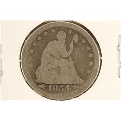 1858 SEATED LIBERTY QUARTER