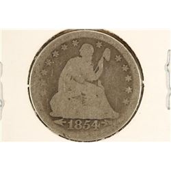 1858 SEATED LIBERTY QUARTER