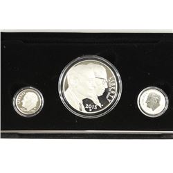 2015 MARCH OF DIMES SPECIAL SILVER SET CONTAINS: