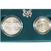 Image 2 : 1995 CIVIL WAR BATTLEFIELD 2 COIN UNC SET