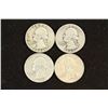 1941,45-D,54-D & 64 WASHINGTON SILVER QUARTERS