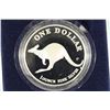 Image 1 : 1998 AUSTRALIA $1 SILVER PROOF KANGAROO