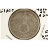 Image 1 : 1939-D GERMAN SILVER 5 MARKS WITH SWASTIKA