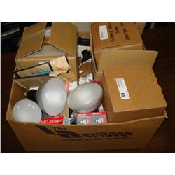 BOX OF LIGHTBULBS