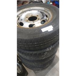 TWO PAIR OF 15 INCH TIRES FROM 2007 GMC