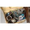 Image 2 : WOODEN TOOL TRUNK WITH CONTENTS