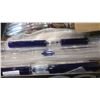 Image 1 : THREE BLUE GLASS BUBBLE PIPES