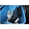 Image 2 : BLUE TOTE AND BLACK BASKET OF LAPTOPS