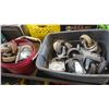 Image 1 : 2 TOTES OF ASSORTED CASTORS