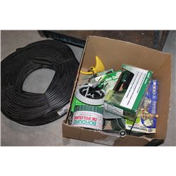 BOX FO GARDENING TOOLS AND EDGING