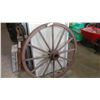 Image 1 : 4 FOOT WAGON WHEEL