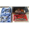 Image 1 : TOOLBOX WITH CONTENTS AND AIR NAILER