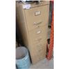Image 1 : FOUR DRAWER METAL FILING CABINET