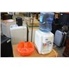 Image 1 : TABLE TOP WATER COOLER AND FOOT SPA