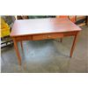 Image 1 : 1 DRAWER FUSION WOODWORKS INC MAPLE DESK
