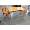 Image 2 : KIDS TABLE AND 2 CHAIRS