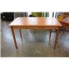 Image 1 : 1 DRAWER MAPLE DESK