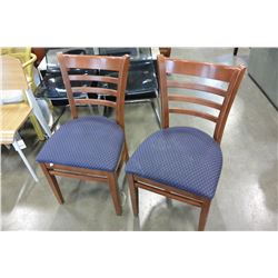 2 DINING CHAIRS