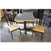 Image 2 : PUB TABLE AND FOUR CHAIRS