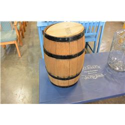 RUSTIC WOOD BARRELL