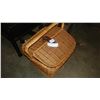 Image 2 : WICKER BASKET WITH ESTATE GOODS