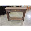 Image 1 : 1 DRAWER PINE HALL TABLE
