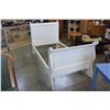 Image 1 : WHITE SINGLE SIZE BEDFRAME
