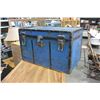 Image 1 : SMALL BLUE METAL TRUNK