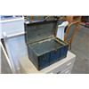 Image 2 : SMALL BLUE METAL TRUNK