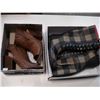 Image 1 : PAIR OF SHOES SIZE 9 AND RAIN BOOTS SIZE 5